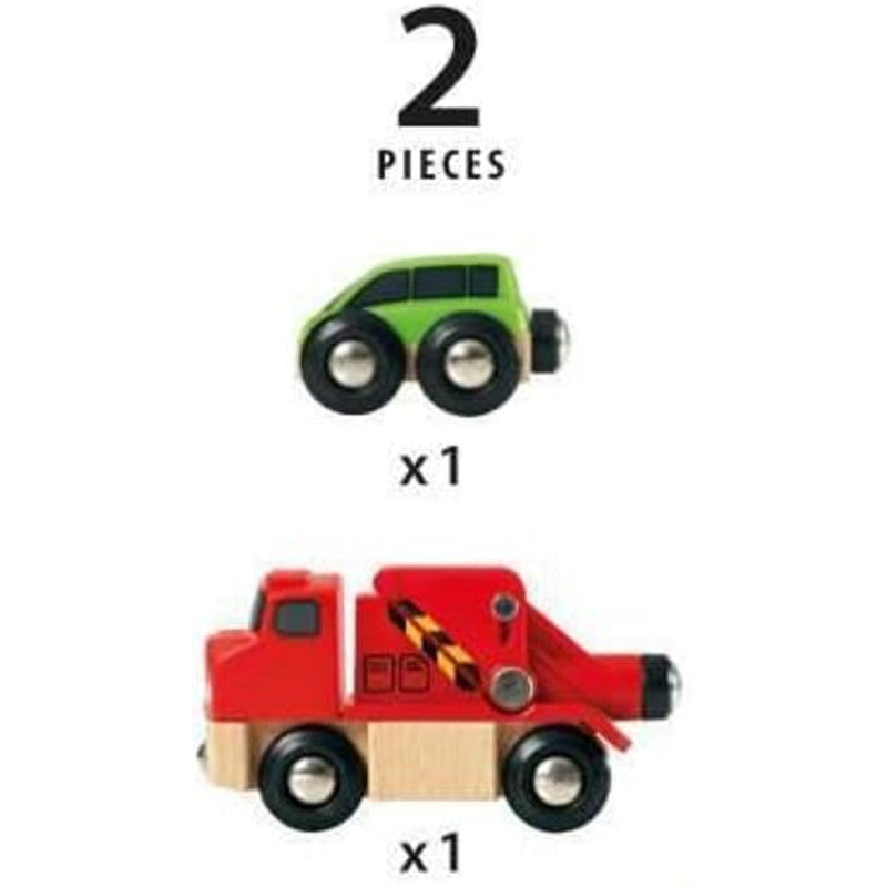 BRIO World 33528 - Reliable Tow Truck