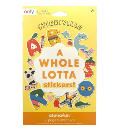 A whole lotta stickers Alphafun