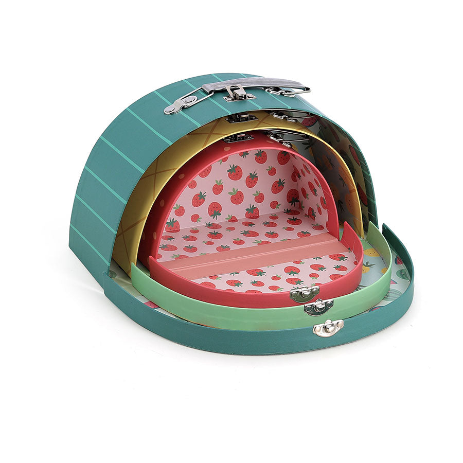 Nesting Suitcases Set of 3 by Sarah Betz