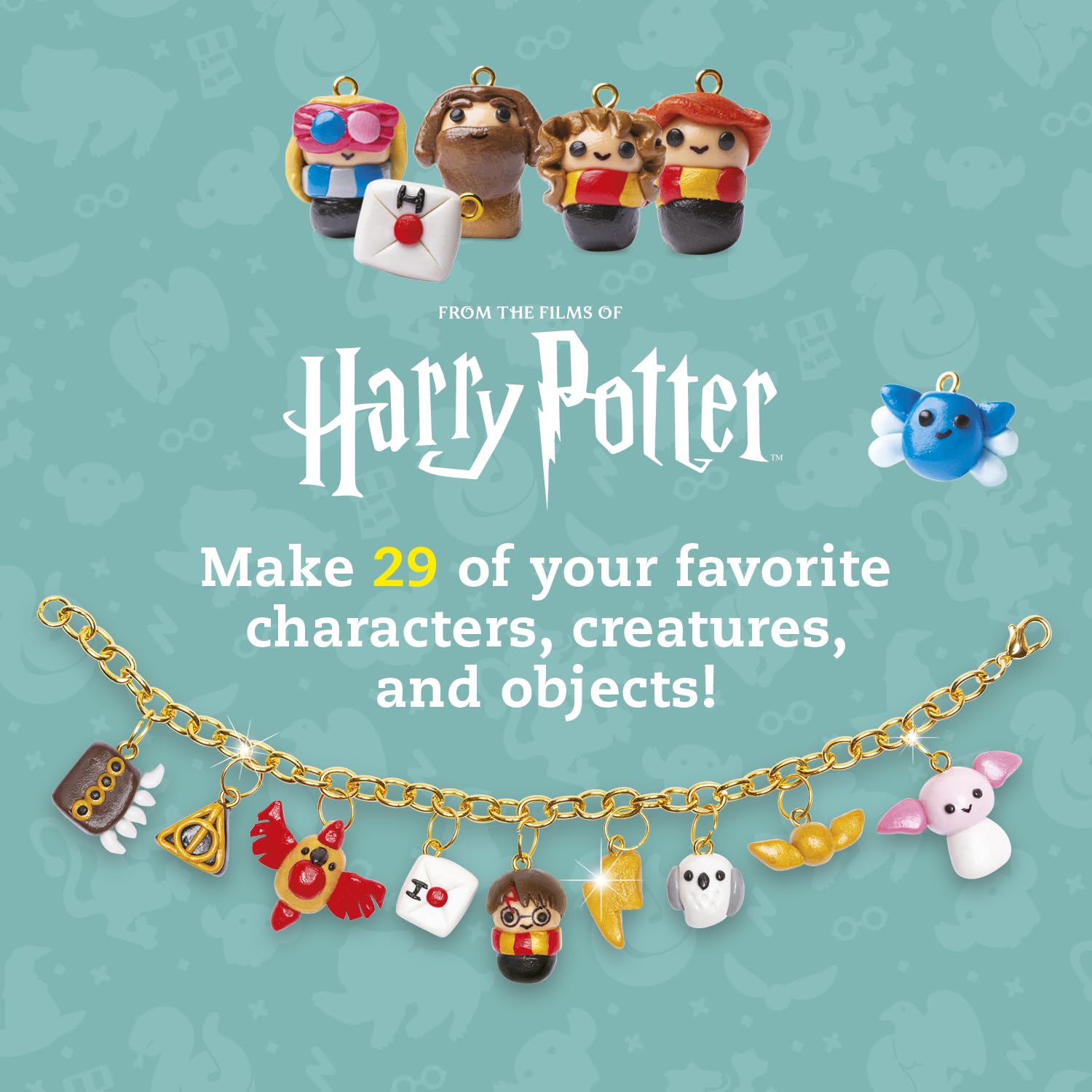 Harry Potter Clay Charms