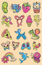 Color In Neon Tattoos