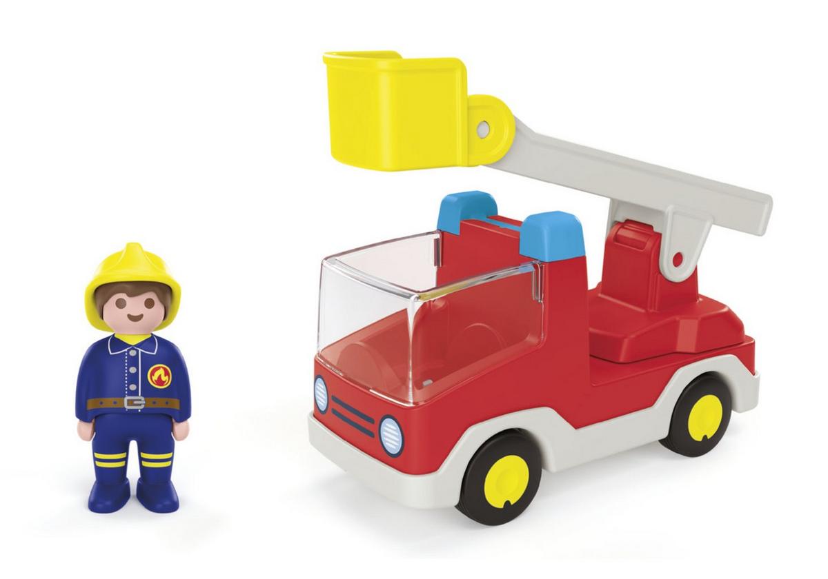 Playmobil JUNIOR Ladder Unit Fire Truck 71683