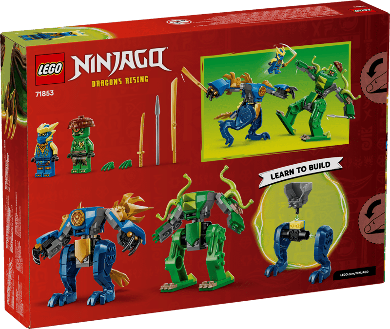 Lego: Jay's Dragon Mech Fight