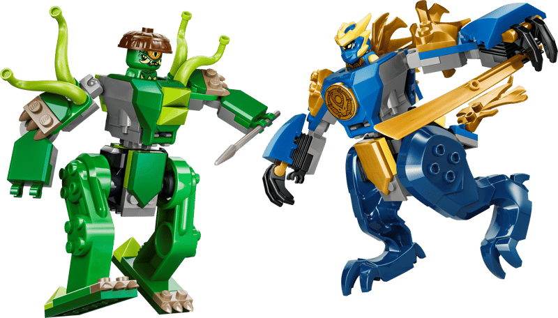 Lego: Jay's Dragon Mech Fight
