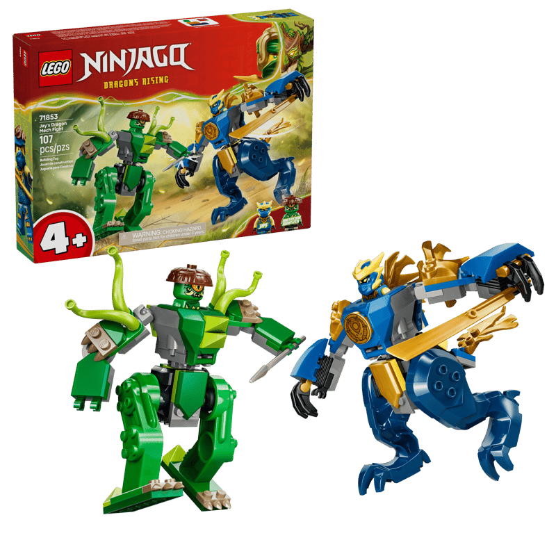 Lego: Jay's Dragon Mech Fight