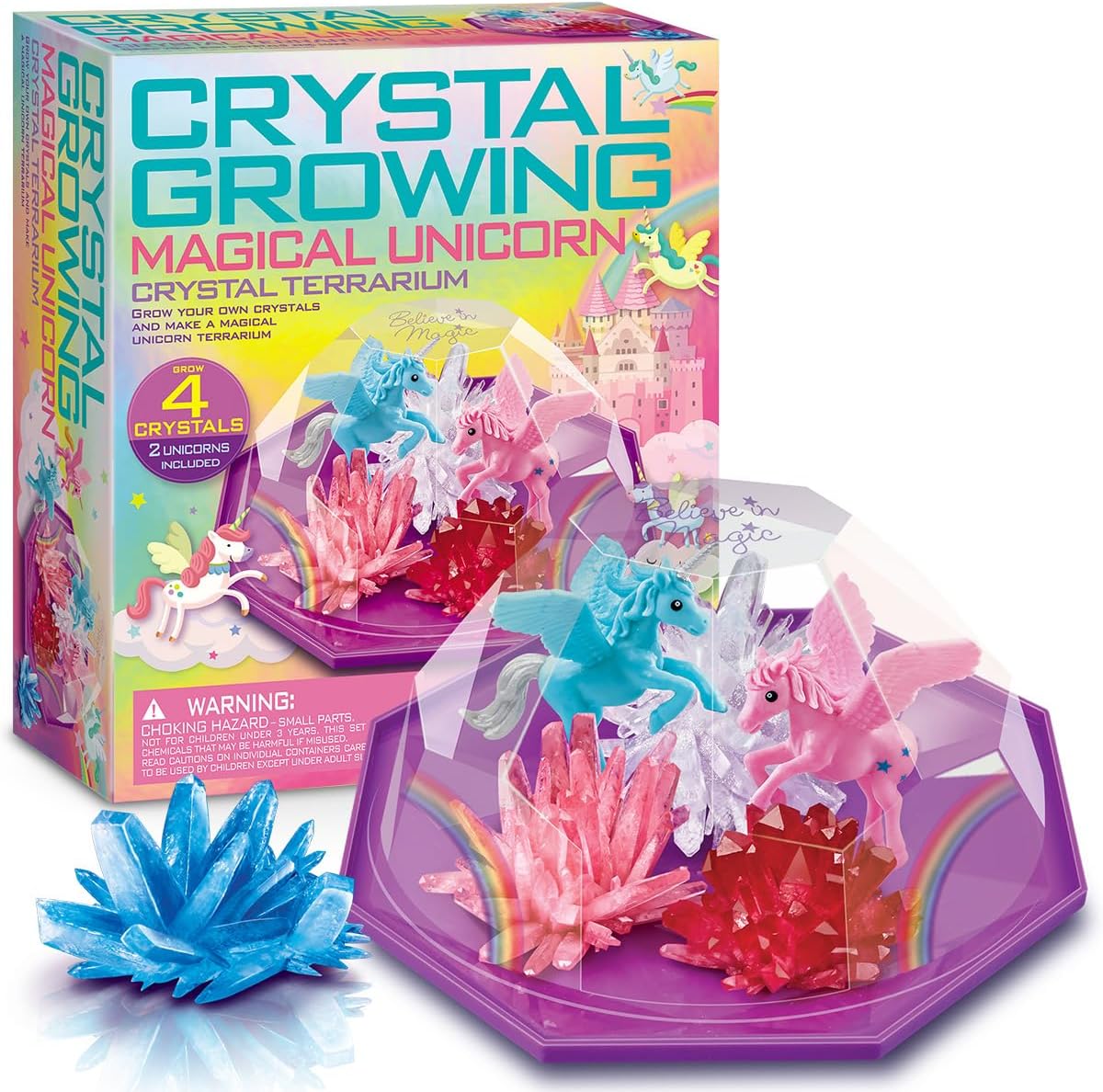 Unicorn Crystal Terrarium