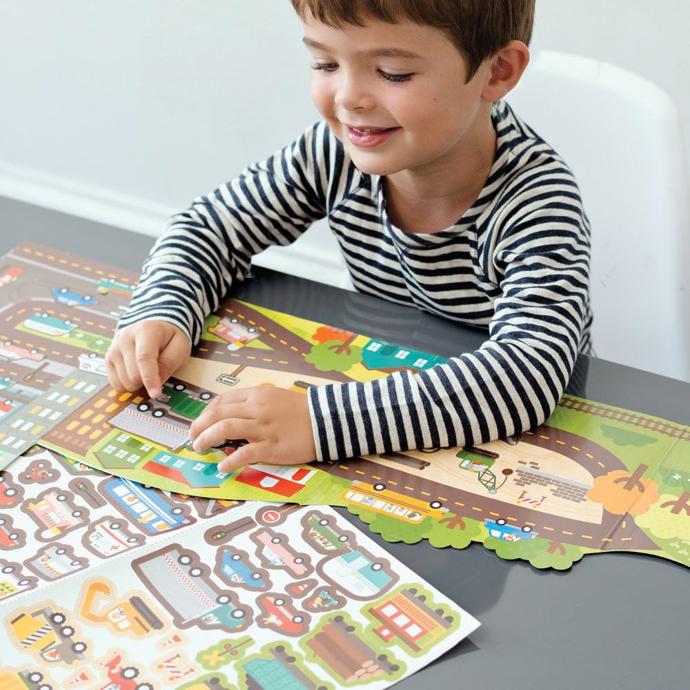 Roads + Rails Sticker Activity Set