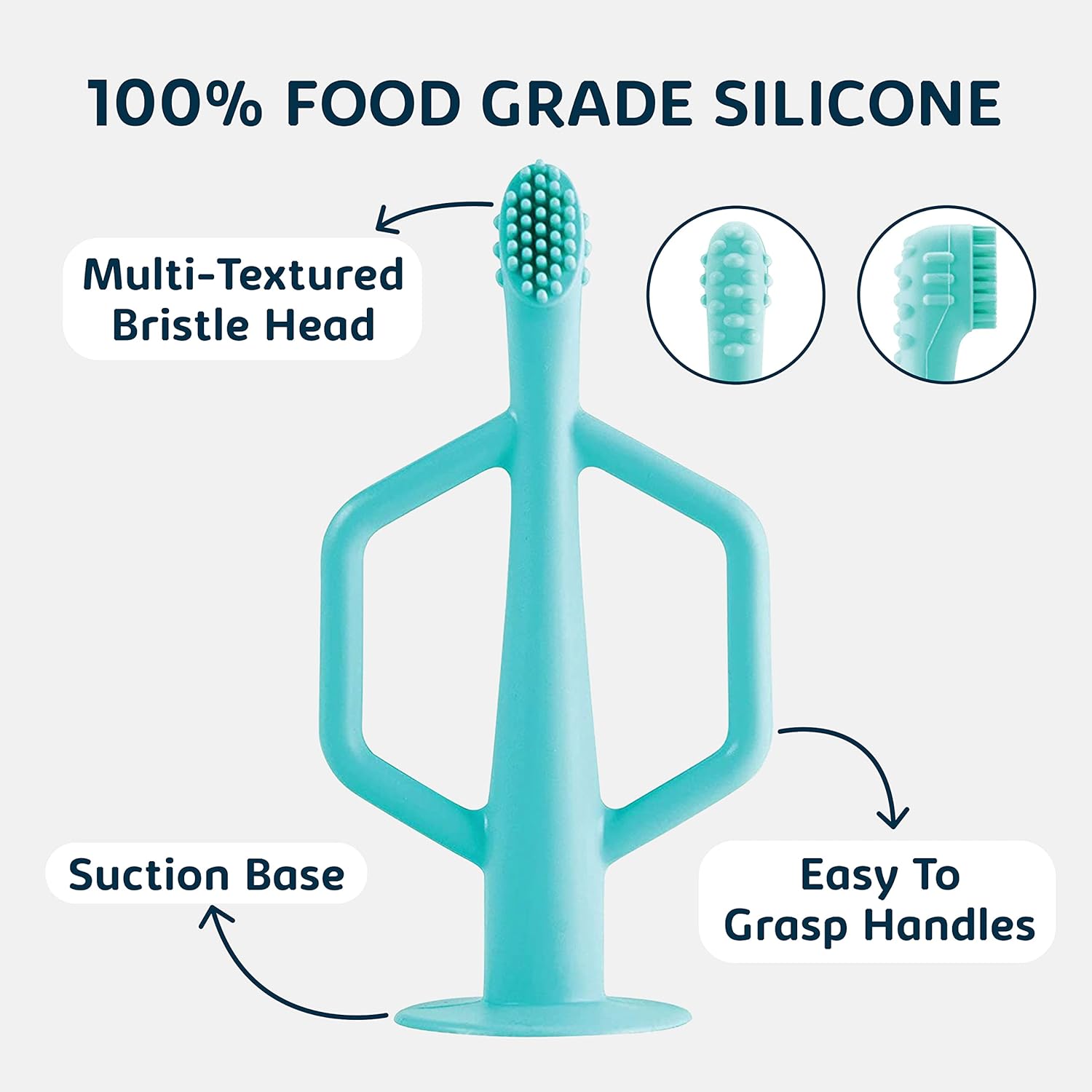 Silicone Training Toothbrush 2 Pack