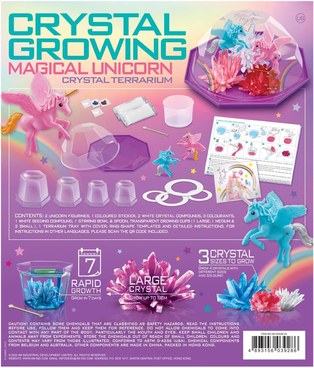 Unicorn Crystal Terrarium