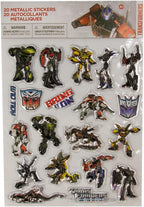 Transformers - Metallic Stickers
