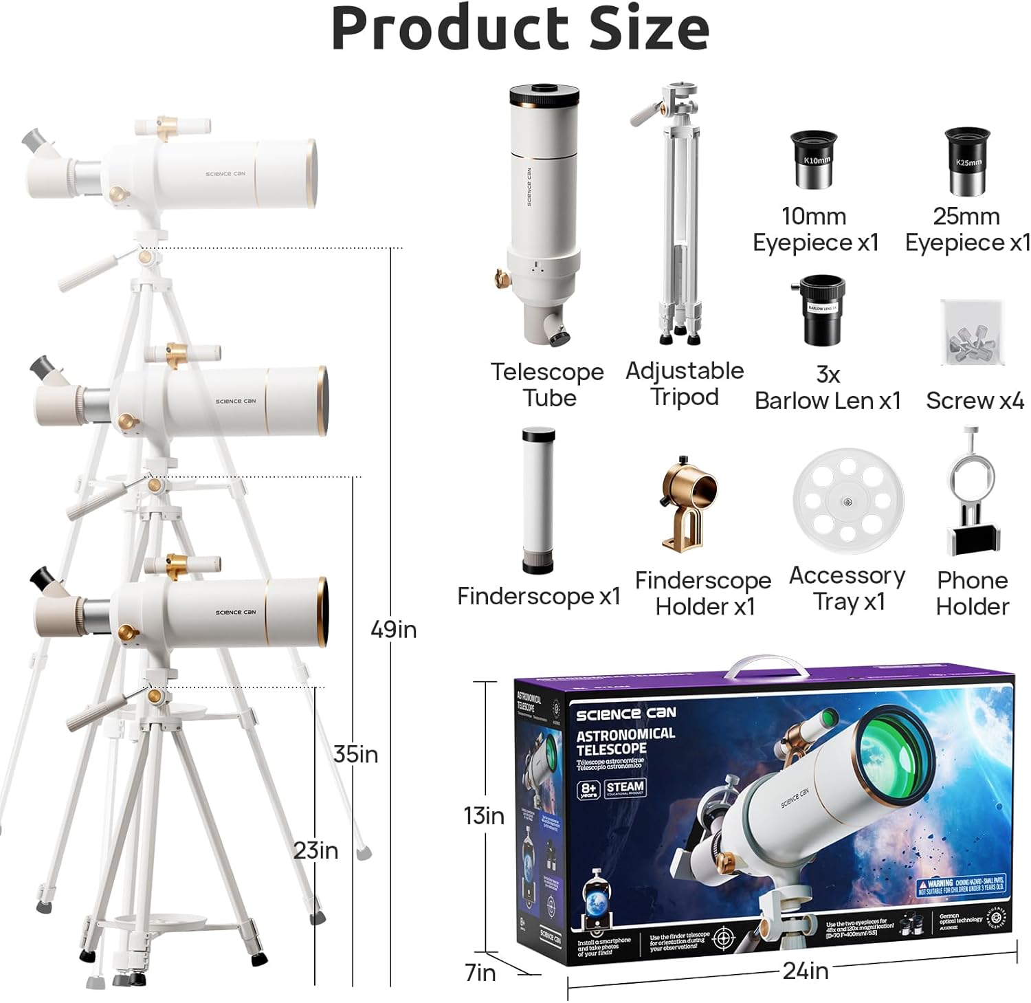 Science Can - Astronomical Telescope