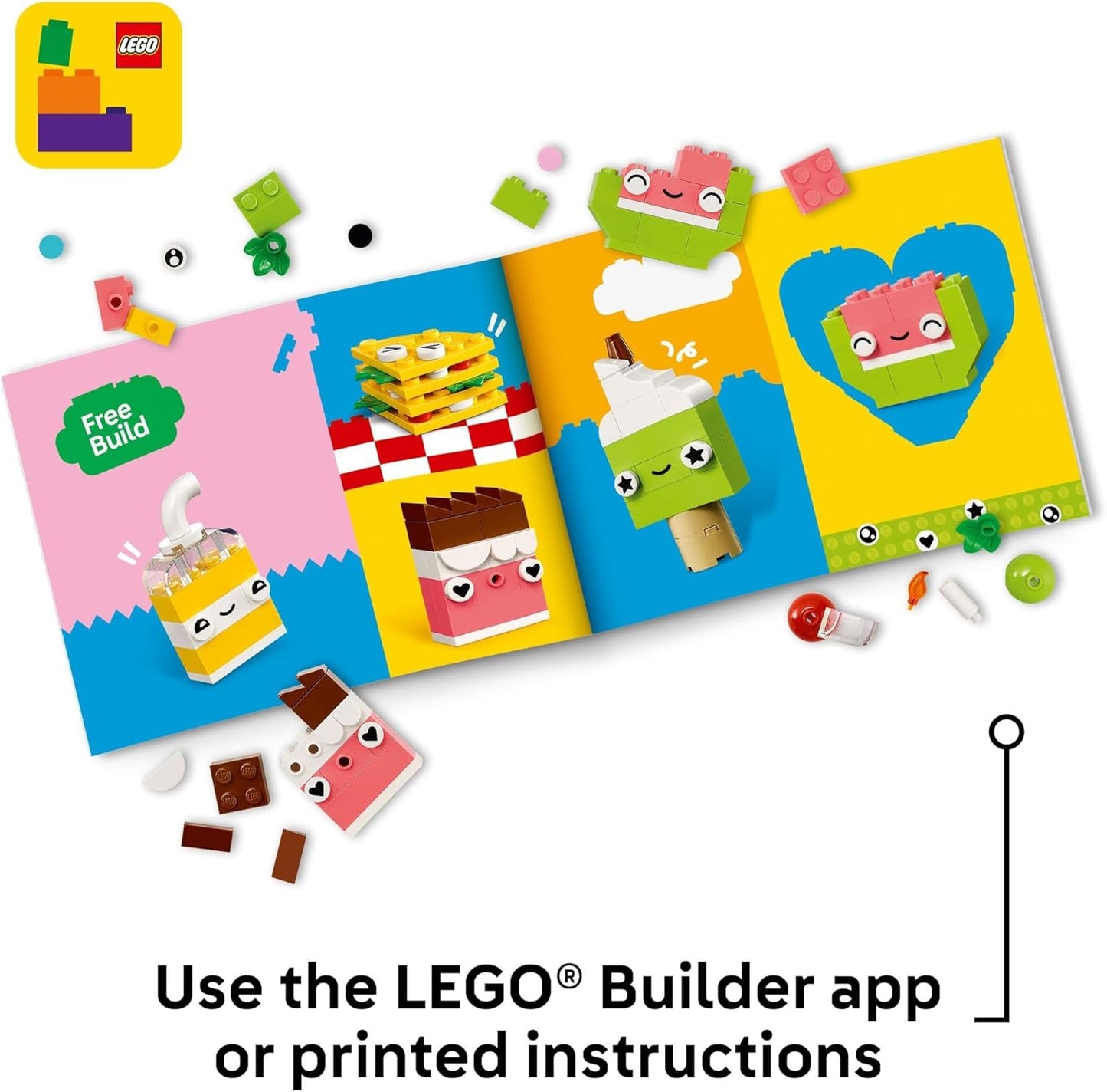Lego Classic - Creative Food - Friends - 150pcs