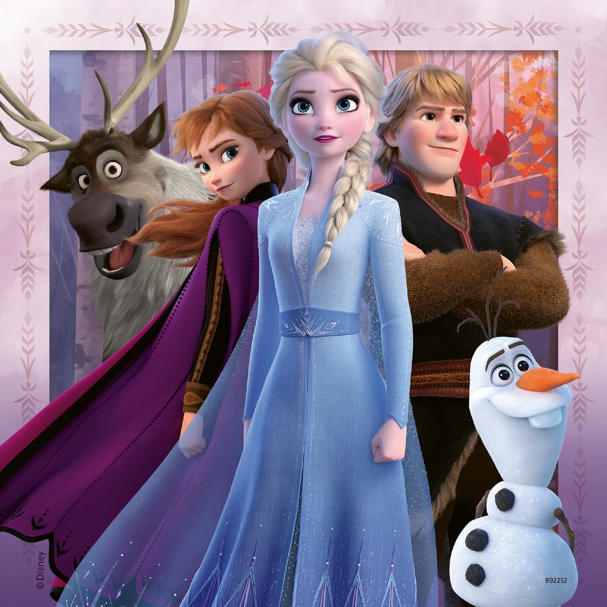 Frozen: The Journey Starts 3 x 49 pc Puzzle