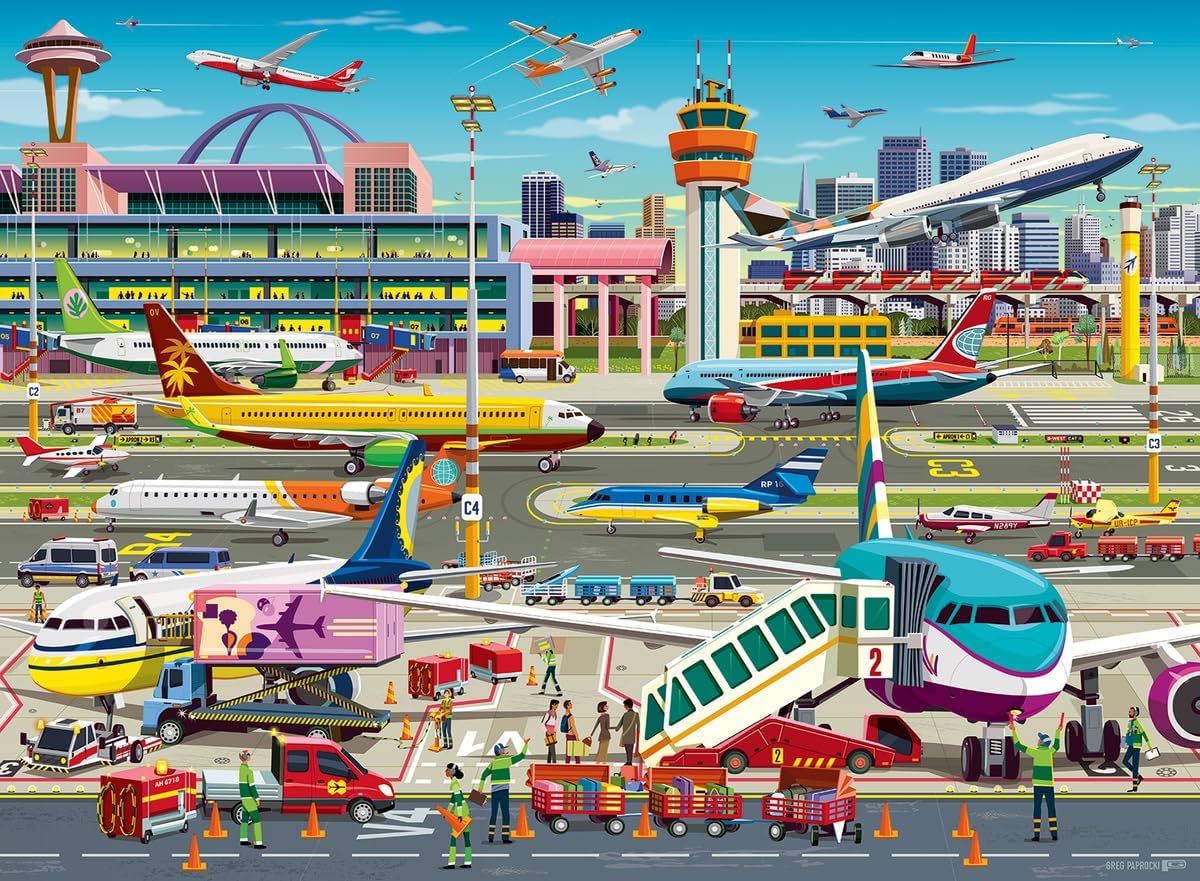 Airport Central 150 Pc Puzzle
