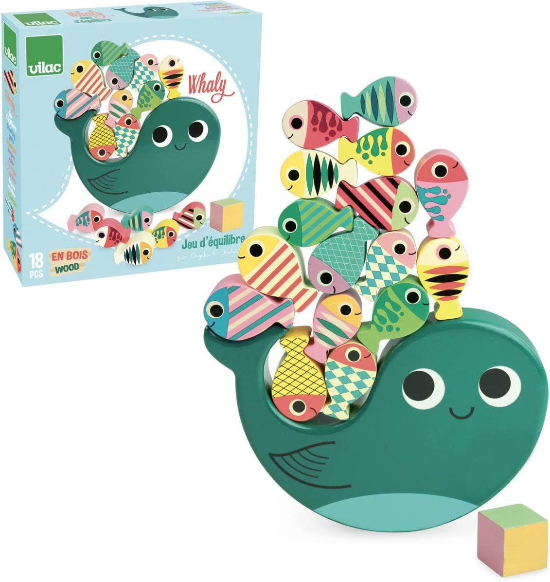 Balancing Game, Whale by Ingela P Arrhenius