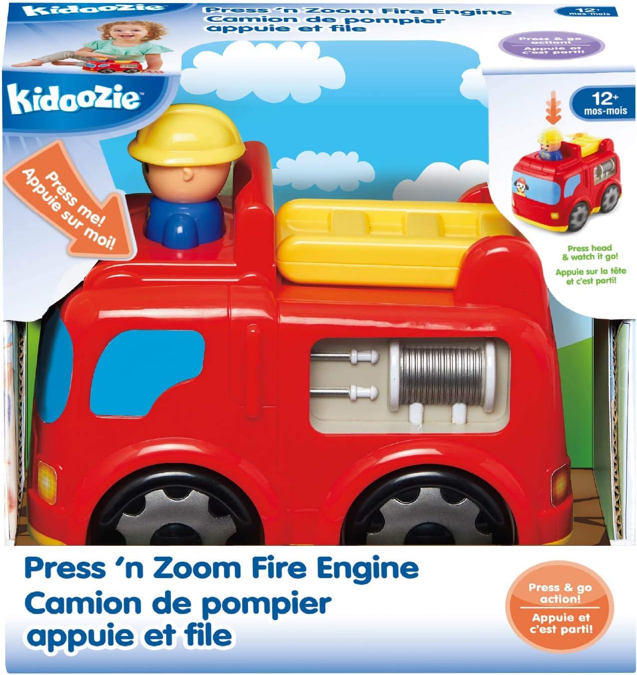 Press 'n Zoom Fire Engine