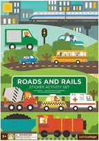 Roads + Rails Sticker Activity Set