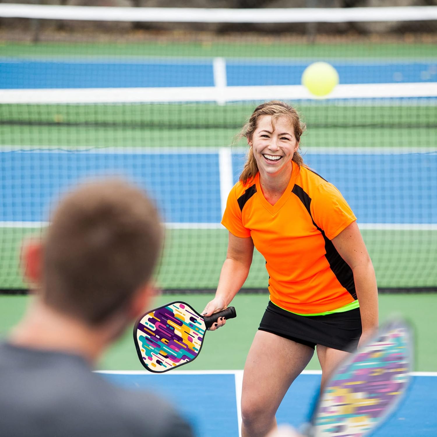 Pickleball - Play Set ( 2 Rackets & 2 Balls)