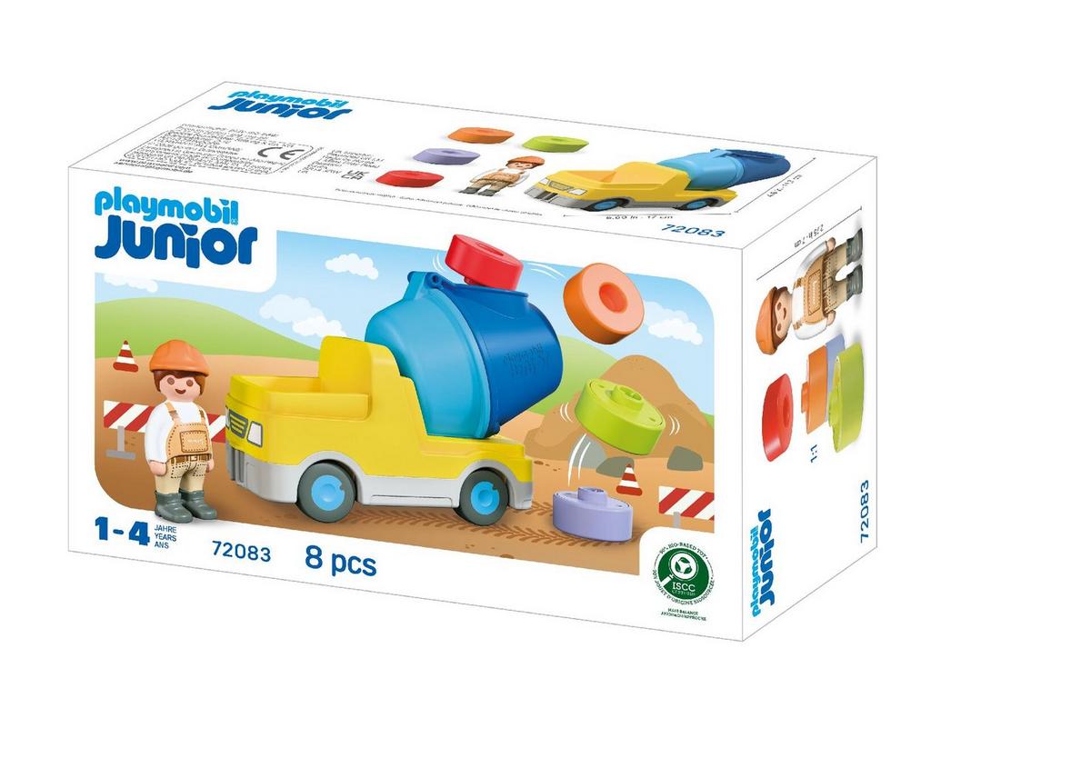 Playmobil JUNIOR Cement Mixer 72083 box