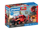 Playmobil Fire Rescue Truck 72193 box