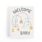 Gender-Neutral Welcome Baby Shower Card