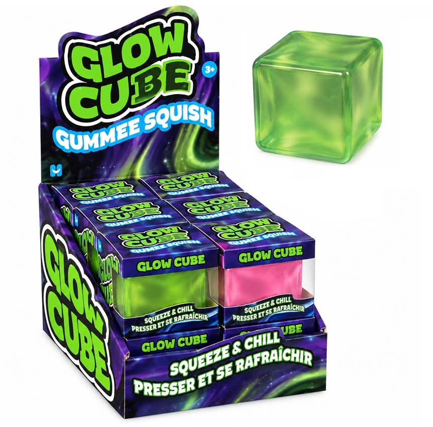 Glow Cube Gummee Squish - Assorted Colors