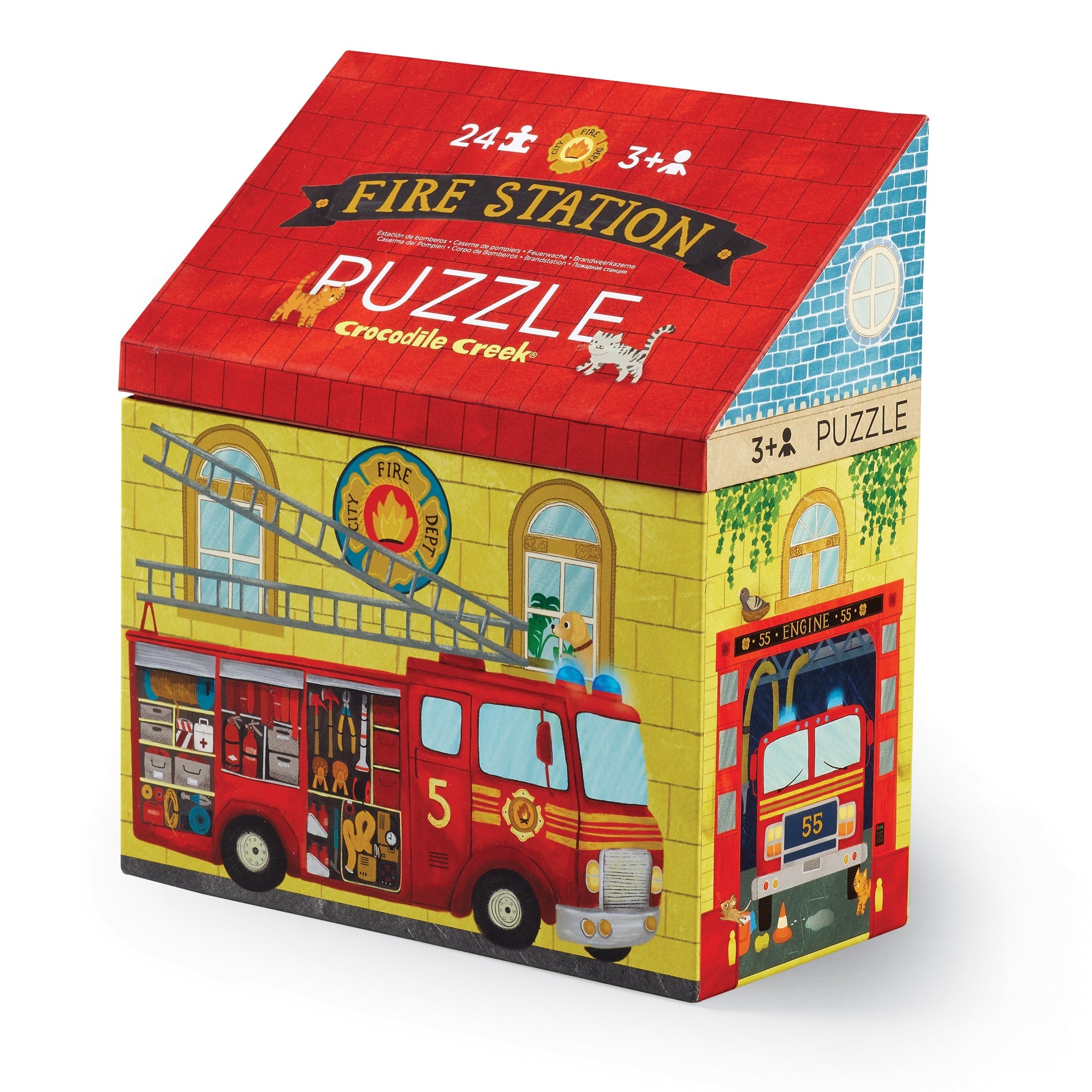 24-pc Puzzle / Fire House