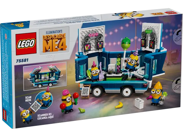 Minions' Music Party Bus