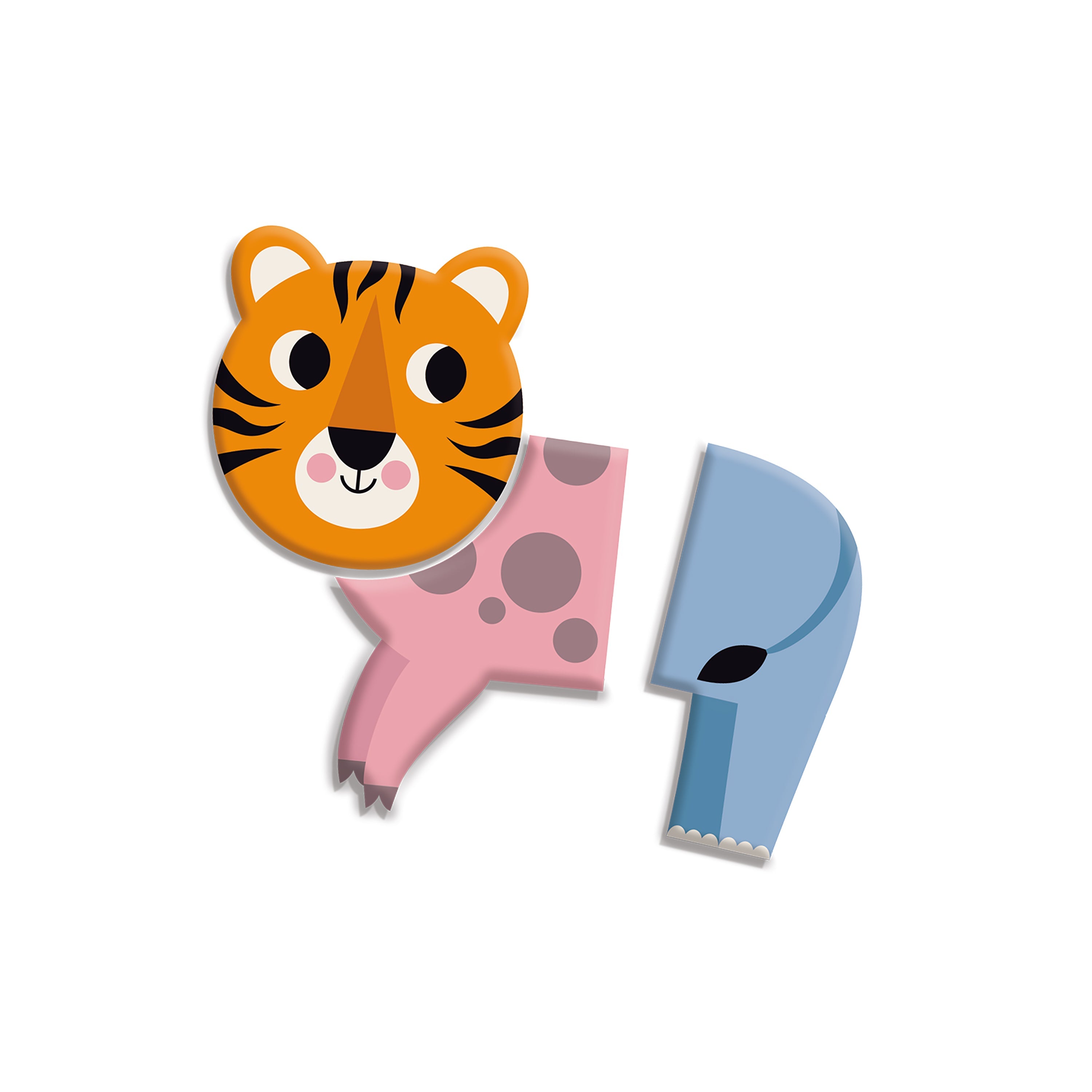 Mix and Match Animal Magnets by Ingela P Arrhenius