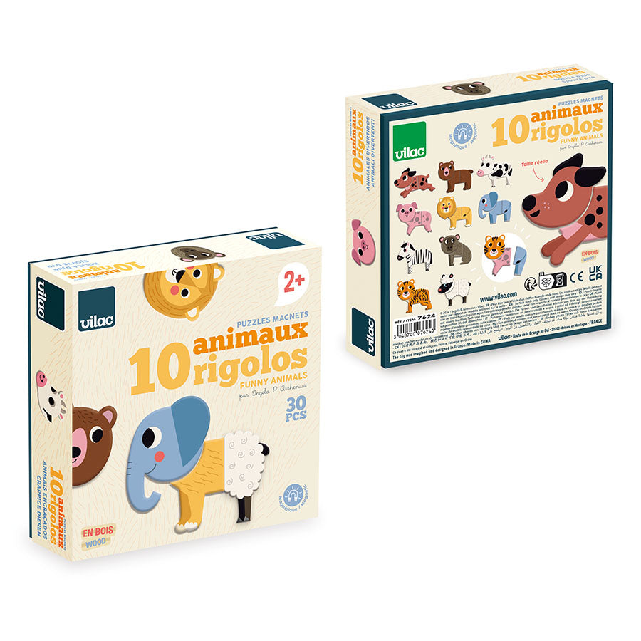 Mix and Match Animal Magnets by Ingela P Arrhenius