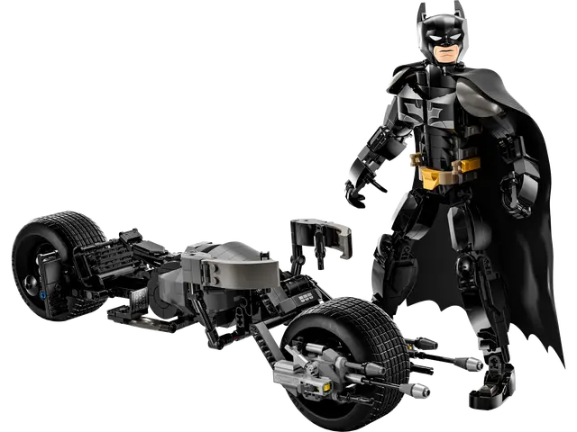 Batman™ Construction Figure and the Bat-Pod Bike