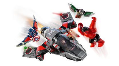 Captain America vs. Red Hulk Battle