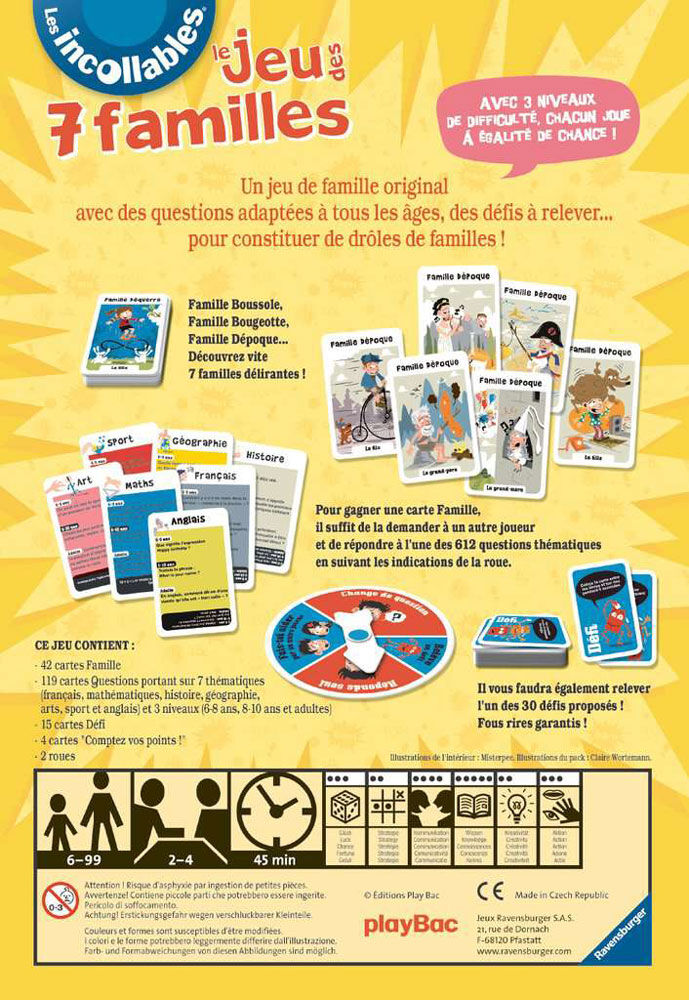 (French) Le Jeu des 7 familles