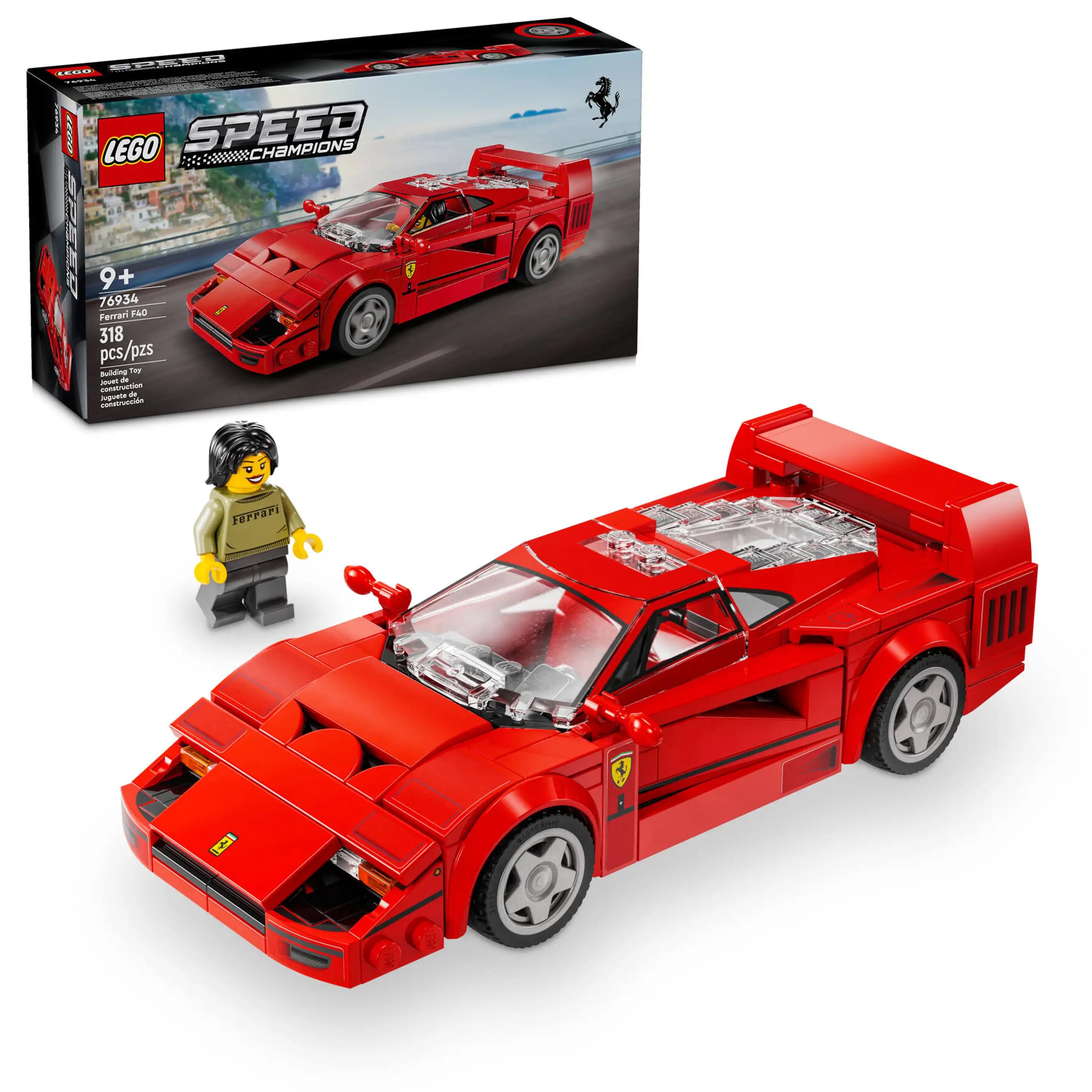 Speed Champions - Ferrari F40 Supercar