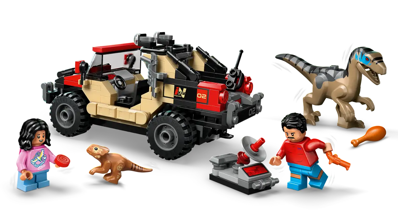 Jurassic World Raptor Off-Road Escape Dinosaur