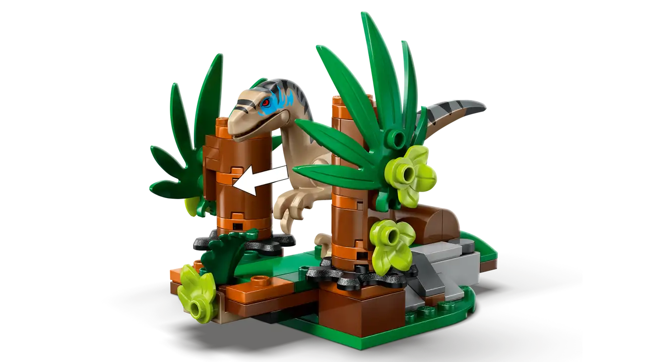 Jurassic World Raptor Off-Road Escape Dinosaur