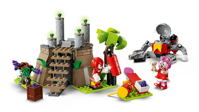 Knuckles and the Master Emerald Shrine