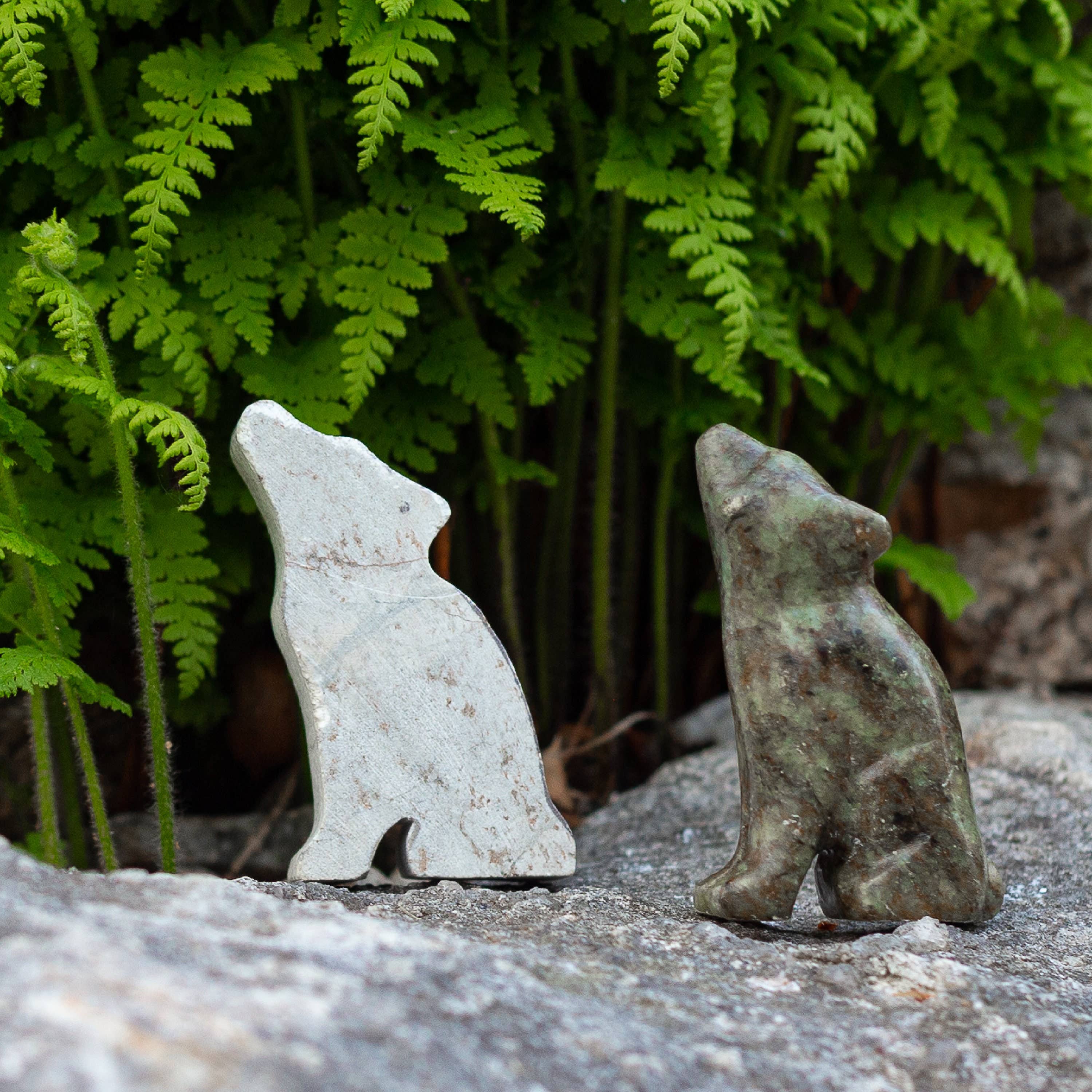 Wolf Soapstone Carving Kit