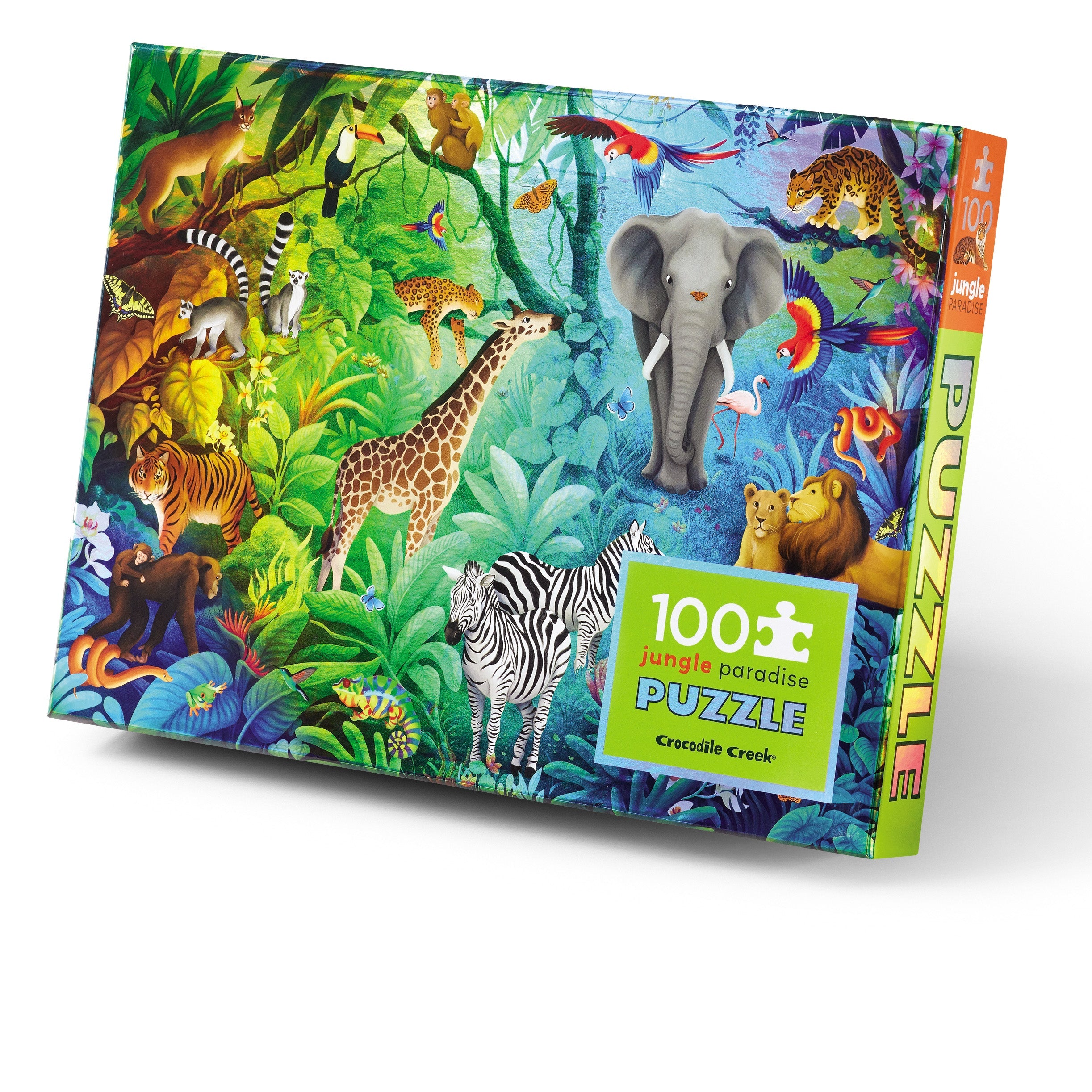 100-pc Holographic Puzzle / Jungle Paradise
