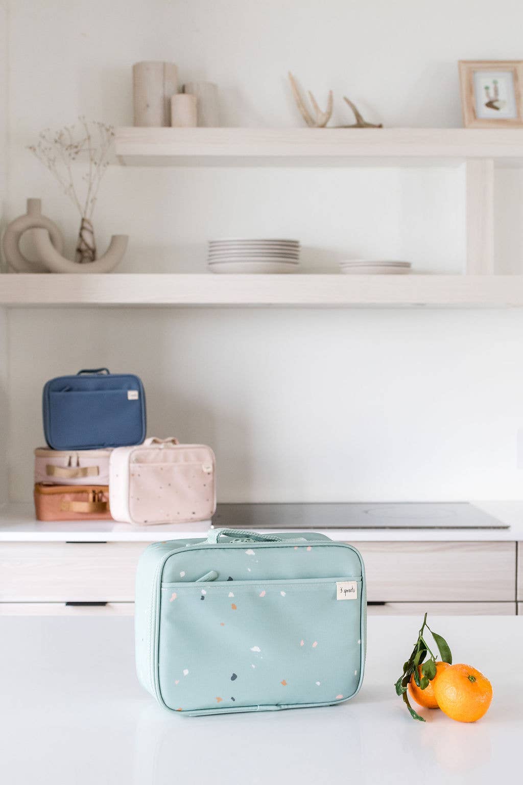 Recycled Fabric Lunch Bag - Terrazzo