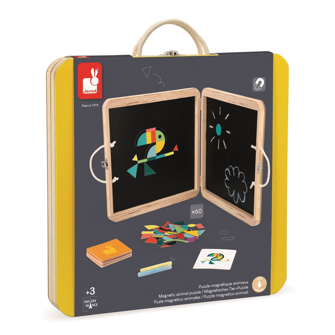 Magnetic Animal Puzzle