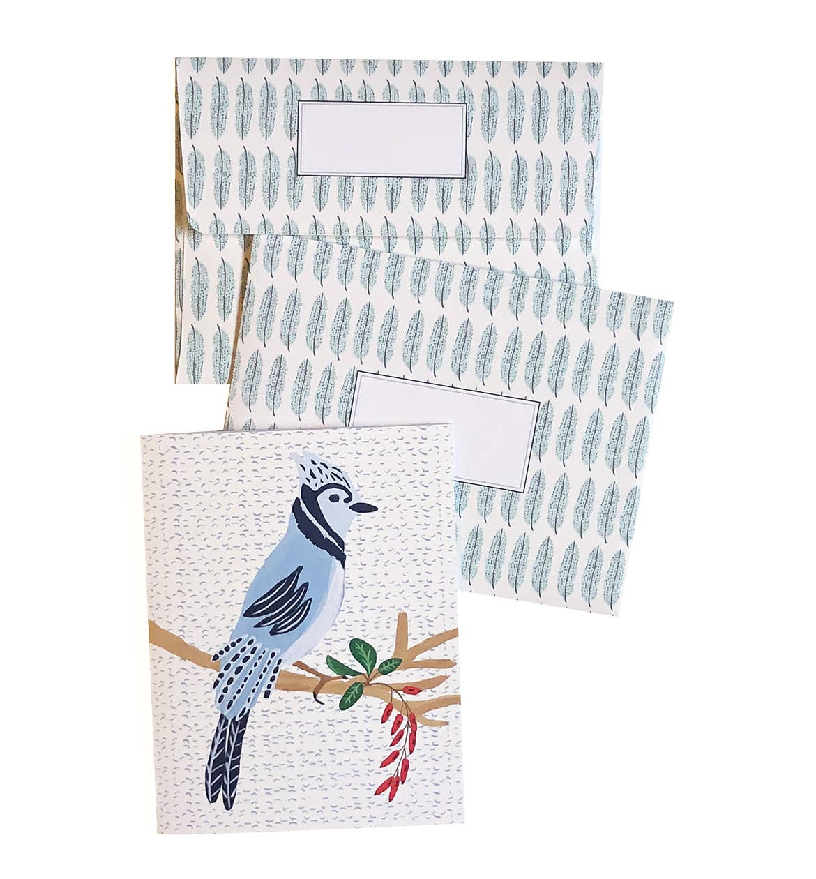 Blue Jay Greeting Card - Blank, Eco-Friendly, A2 Size