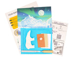 Polar Bear Alabaster Carving Kit