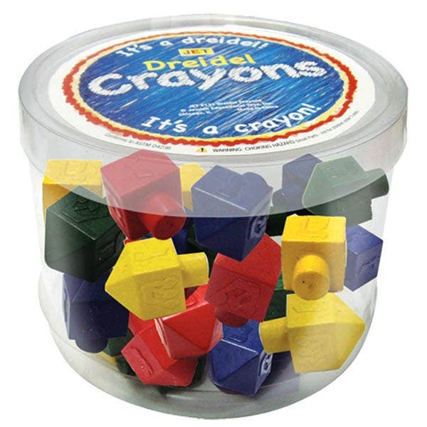 Dreidel Crayons