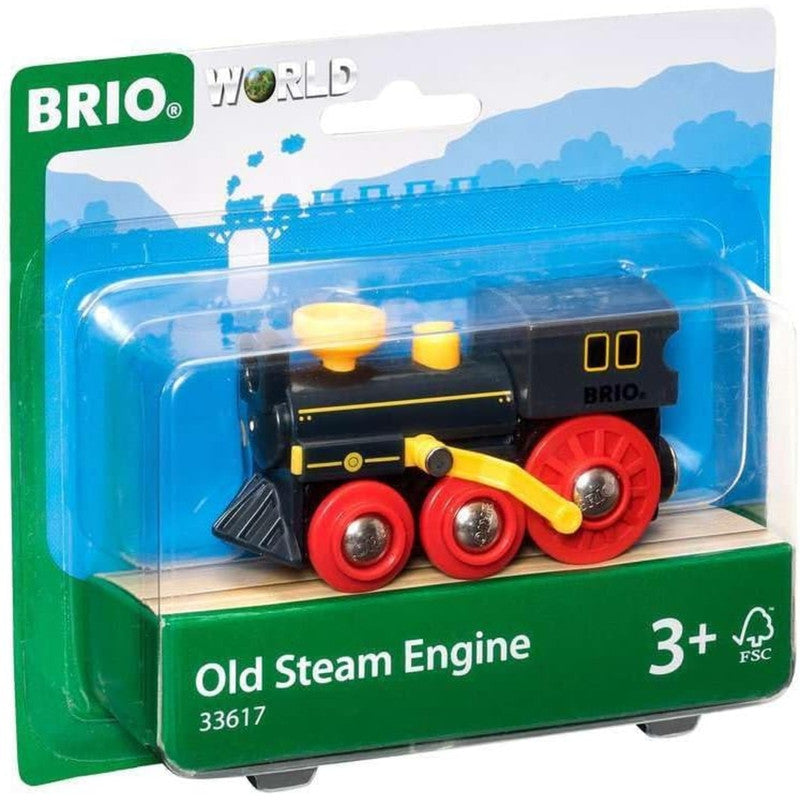 Brio World Steam Engine - Authentic Piston Action Toy