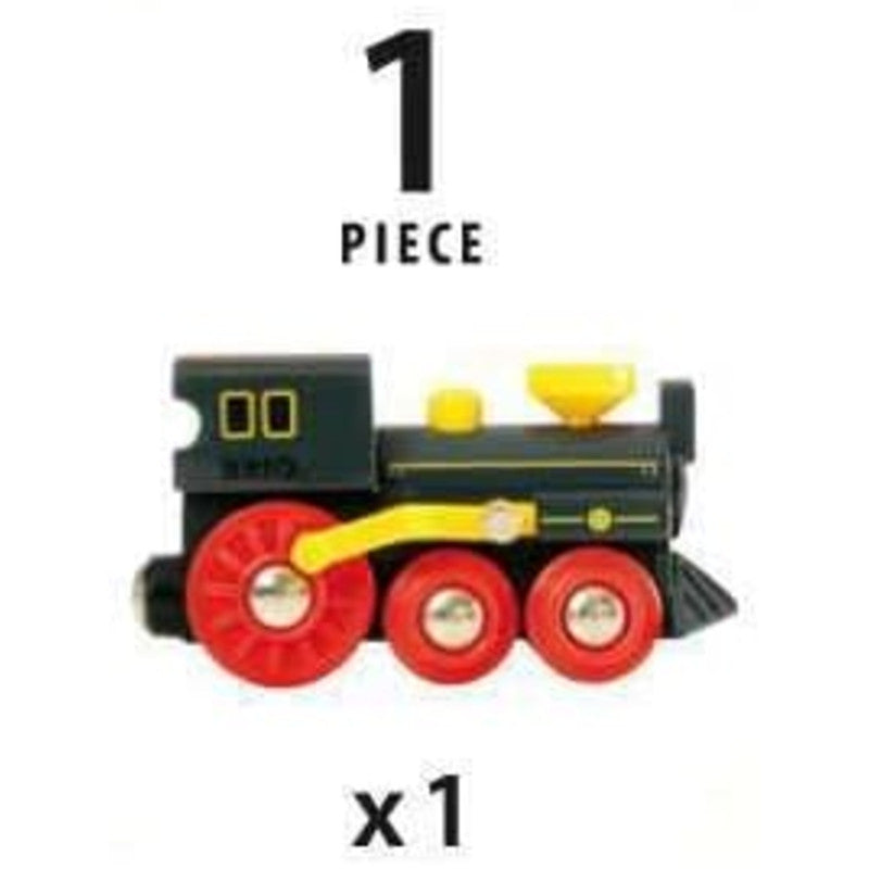 Brio World Steam Engine - Authentic Piston Action Toy