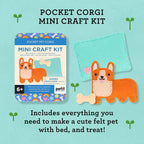 Mini Craft Kit: Pocket Pet Corgi