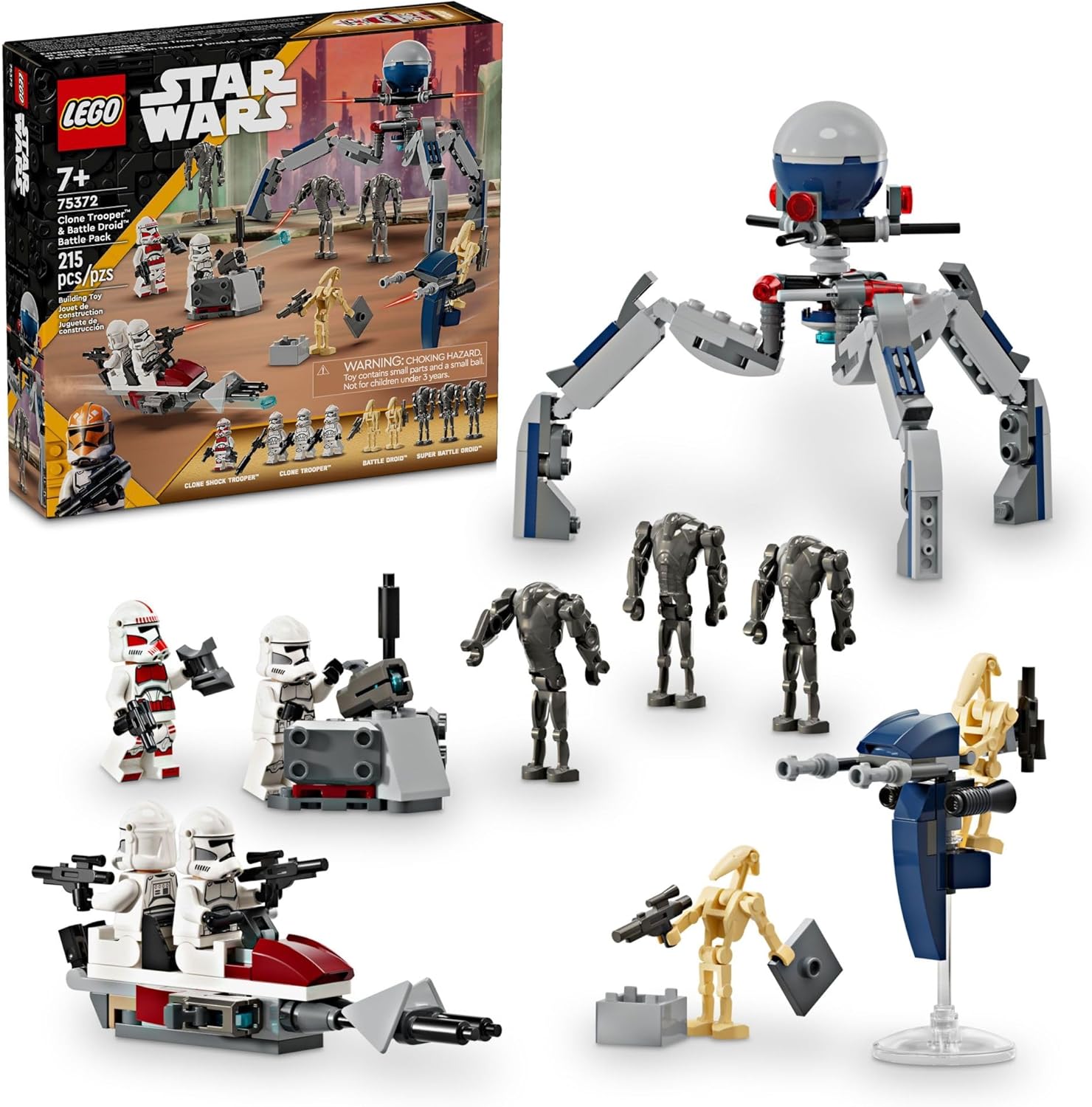 Star Wars Clone Trooper & Battle Droid Battle