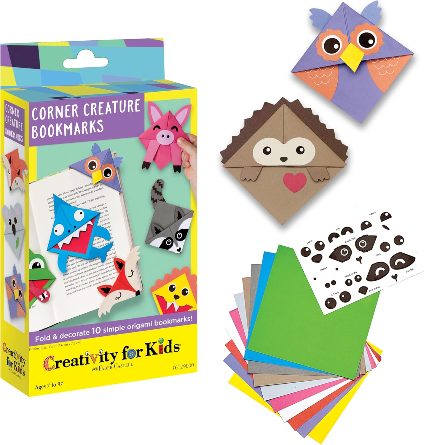 Corner Creature Bookmarks