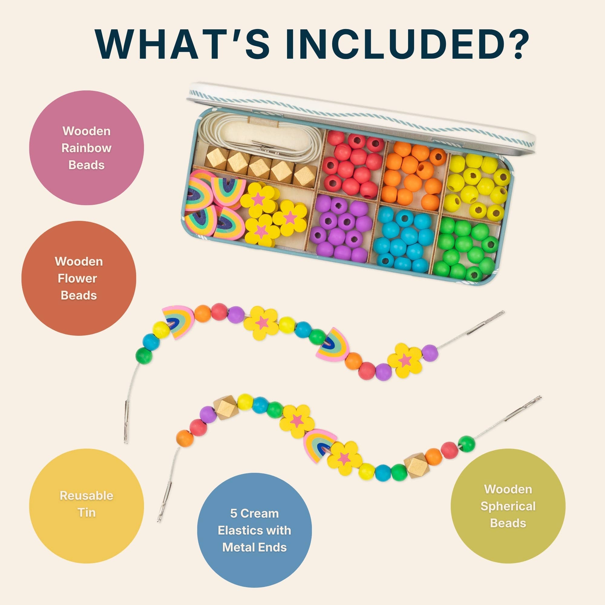 Rainbow Bracelet Bead Kit